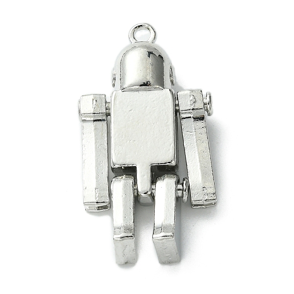 PandaHall Alloy Pendants, Robot, Stainless Steel Color, 33.5x18.5x8mm, Hole: 1.8mm Alloy
PandaHall Alloy Pendants, Robot, Stainless Steel Color, 33.5x18.5x8mm, Hole: 1.8mm Alloy