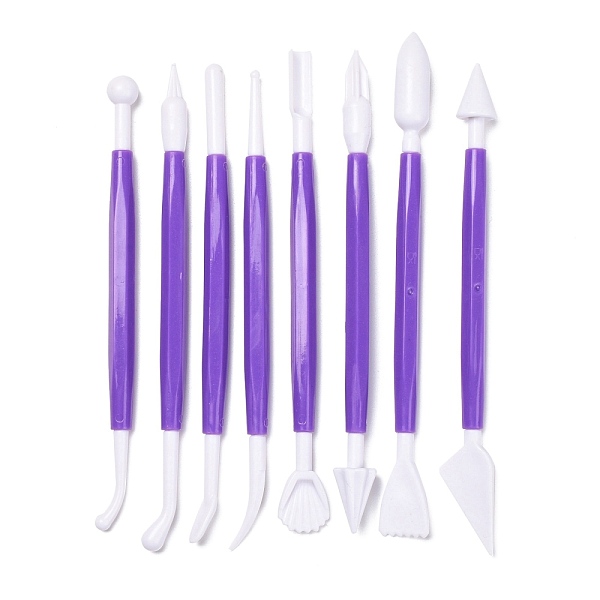 PandaHall 8Pcs Plastic Double Heads Modeling Clay Sculpting Tools Set, for Children DIY Pottery Clay Craft Supplies, Blue Violet...
PandaHall 8Pcs Plastic Double Heads Modeling Clay Sculpting Tools Set, for Children DIY Pottery Clay Craft Supplies, Blue Violet...