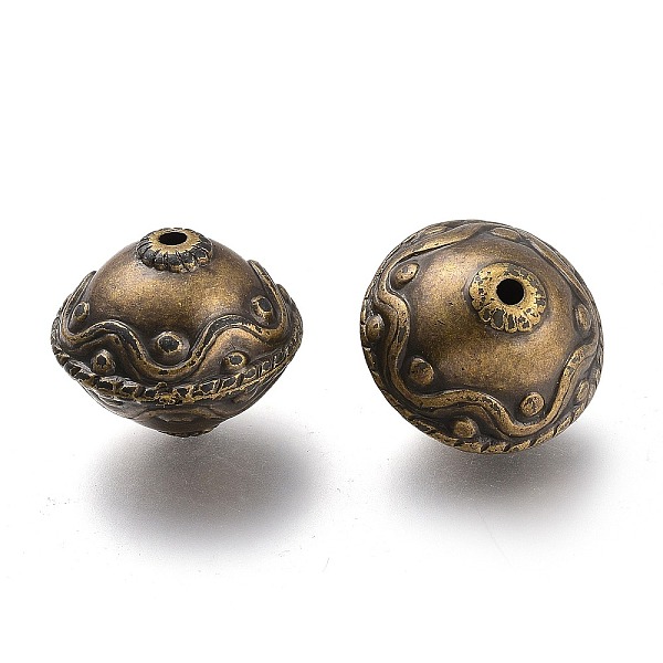PandaHall CCB Plastic Beads, Rondelle, Antique Bronze, 18x15mm, Hole: 1.7mm Plastic Rondelle
PandaHall CCB Plastic Beads, Rondelle, Antique Bronze, 18x15mm, Hole: 1.7mm Plastic Rondelle
