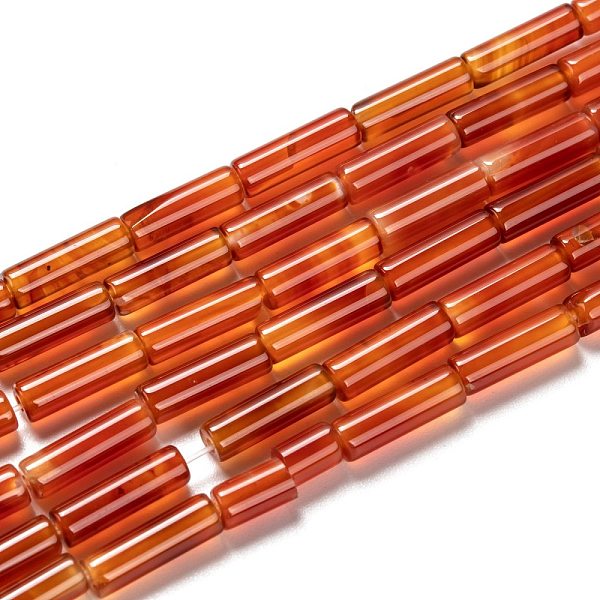 PandaHall Natural Carnelian Beads Strands, Dyed & Heated, Column, Red, 11.5~14.5x4~4.5mm, Hole: 1.4mm, about 29pcs/strand, 15.39 inch...
PandaHall Natural Carnelian Beads Strands, Dyed & Heated, Column, Red, 11.5~14.5x4~4.5mm, Hole: 1.4mm, about 29pcs/strand, 15.39 inch...