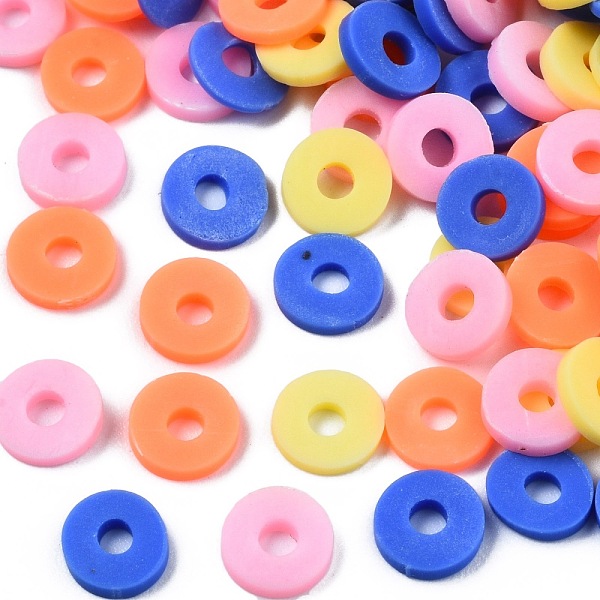 PandaHall Handmade Polymer Clay Beads, Heishi Beads, for DIY Jewelry Crafts Supplies, Disc/Flat Round, Royal Blue, 6x1mm, Hole: 2mm, about...
PandaHall Handmade Polymer Clay Beads, Heishi Beads, for DIY Jewelry Crafts Supplies, Disc/Flat Round, Royal Blue, 6x1mm, Hole: 2mm, about...