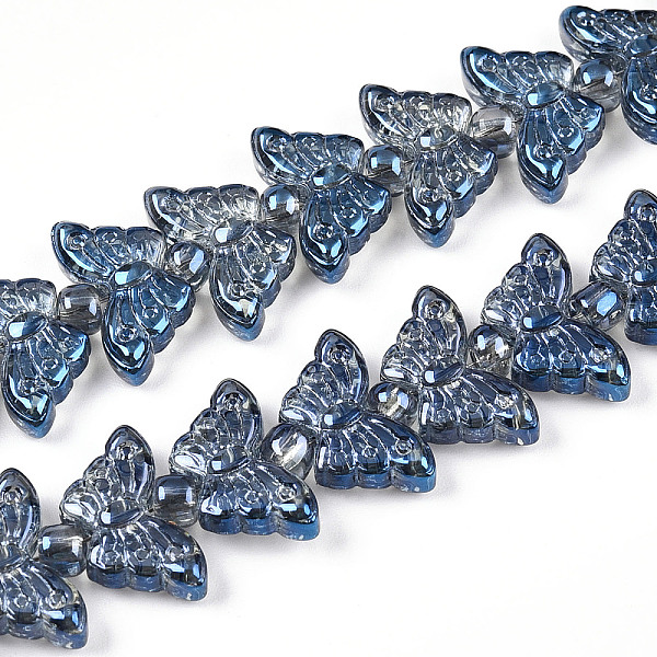 PandaHall Electroplate Glass Beads Strands, Butterfly, Medium Blue, 7.5~8x14.5~15x4mm, Hole: 0.8mm, about 66~69pcs/strand, 23.23~24.41 inch...
PandaHall Electroplate Glass Beads Strands, Butterfly, Medium Blue, 7.5~8x14.5~15x4mm, Hole: 0.8mm, about 66~69pcs/strand, 23.23~24.41 inch...