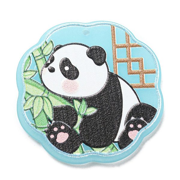PandaHall Acrylic Pendants, Panda, Flower, 37x37.5x2.6mm, Hole: 1.6mm Acrylic Flower
PandaHall Acrylic Pendants, Panda, Flower, 37x37.5x2.6mm, Hole: 1.6mm Acrylic Flower