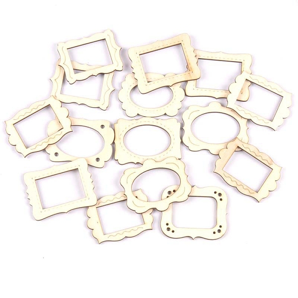 PandaHall Unfinished Wood Cutouts, Painting Supplies, Mini Photo Frame for Dollhouse Accessories, BurlyWood, about 20pcs/set Wood Orange
PandaHall Unfinished Wood Cutouts, Painting Supplies, Mini Photo Frame for Dollhouse Accessories, BurlyWood, about 20pcs/set Wood Orange