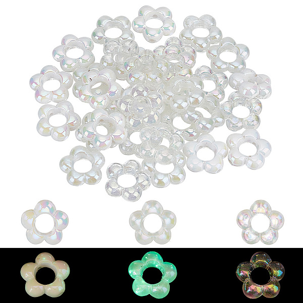 PandaHall arricraft 36 Pcs Acrylic Flower Bead, 3 Colors Luminous Flower Bead Frame Hollowed Crystal AB Color Floral Loose Beads Charms for..., Multicolor
PandaHall arricraft 36 Pcs Acrylic Flower Bead, 3 Colors Luminous Flower Bead Frame Hollowed Crystal AB Color Floral Loose Beads Charms for..., Multicolor
