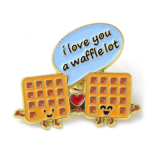 PandaHall Cartoon Food Enamel Pins, Waffle Biscuit Badge, Golden Alloy Brooch for Backpack Clothes, Chocolate, 34x40.5x1.5mm Alloy+Enamel..., Brown
PandaHall Cartoon Food Enamel Pins, Waffle Biscuit Badge, Golden Alloy Brooch for Backpack Clothes, Chocolate, 34x40.5x1.5mm Alloy+Enamel..., Brown