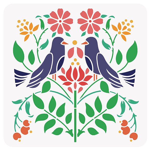 PandaHall PET Hollow Out Drawing Painting Stencils, for DIY Scrapbook, Photo Album, Bird Pattern, 30x30cm Plastic Bird
PandaHall PET Hollow Out Drawing Painting Stencils, for DIY Scrapbook, Photo Album, Bird Pattern, 30x30cm Plastic Bird