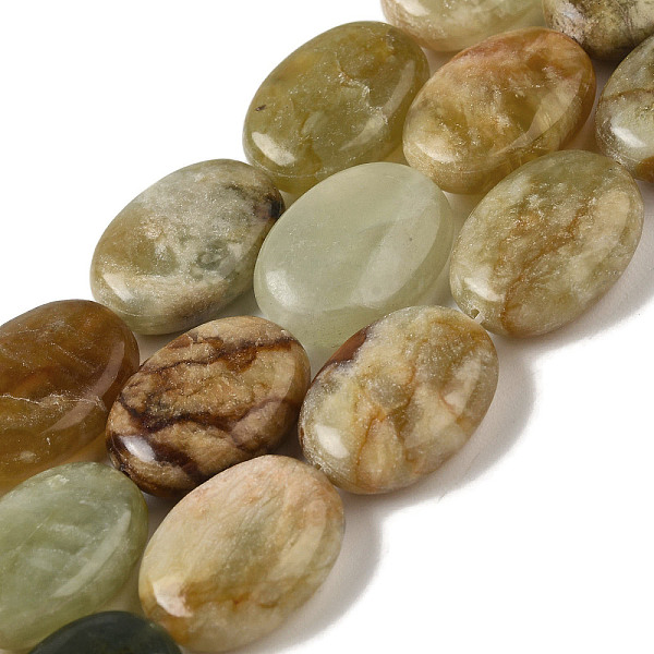 PandaHall Natural Xiuyan Jade Beads Strands, Flat Oval, 20x15x7mm, Hole: 1.4mm, about 20pcs/strand, 15.75''(40cm) Xiuyan Jade Oval
PandaHall Natural Xiuyan Jade Beads Strands, Flat Oval, 20x15x7mm, Hole: 1.4mm, about 20pcs/strand, 15.75''(40cm) Xiuyan Jade Oval