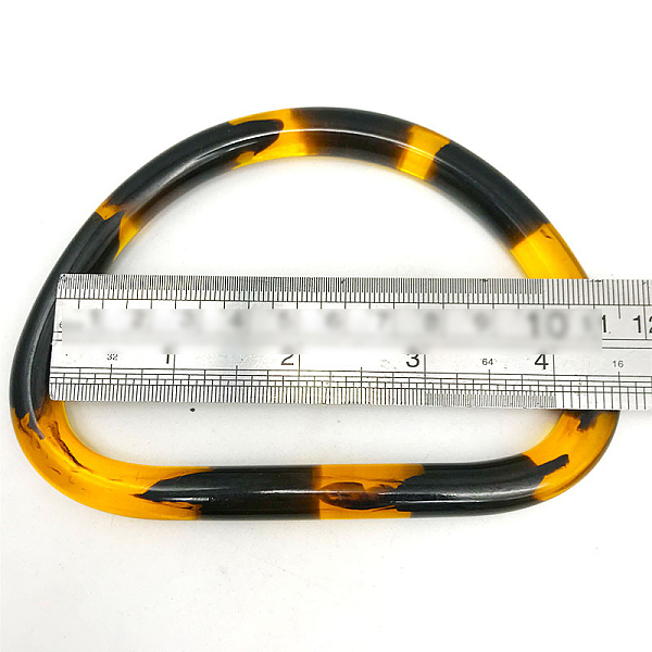 PandaHall Resin D Shaped Handles Replacement, for Handmade Bag Handbags Purse Handles, Yellow, 120mm, Inner Diameter: 102mm Resin Yellow
PandaHall Resin D Shaped Handles Replacement, for Handmade Bag Handbags Purse Handles, Yellow, 120mm, Inner Diameter: 102mm Resin Yellow