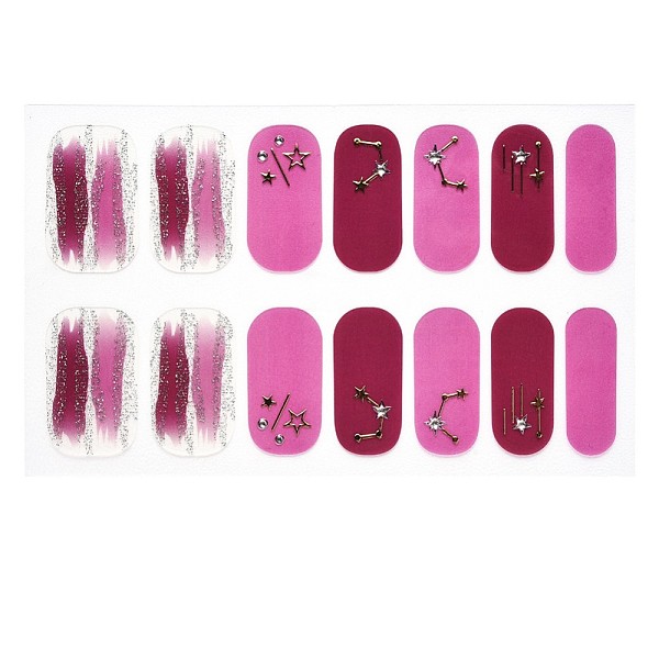 PandaHall Full Cover Ombre Nails Wraps, Glitter Powder Color Street Nail Strips, Self-Adhesive, for Nail Tips Decorations, Colorful, 24x8mm...
PandaHall Full Cover Ombre Nails Wraps, Glitter Powder Color Street Nail Strips, Self-Adhesive, for Nail Tips Decorations, Colorful, 24x8mm...
