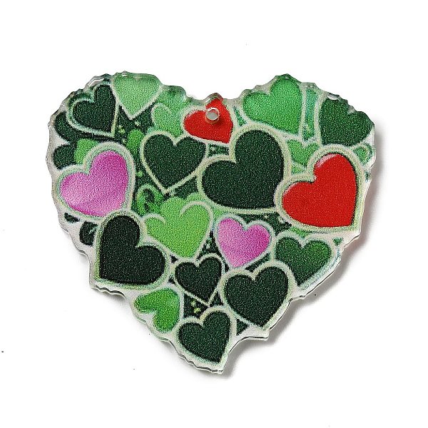 PandaHall Opaque Acrylic Pendants, Heart, Lime Green, 39x42x2mm, Hole: 1.6mm Acrylic Heart Red
PandaHall Opaque Acrylic Pendants, Heart, Lime Green, 39x42x2mm, Hole: 1.6mm Acrylic Heart Red