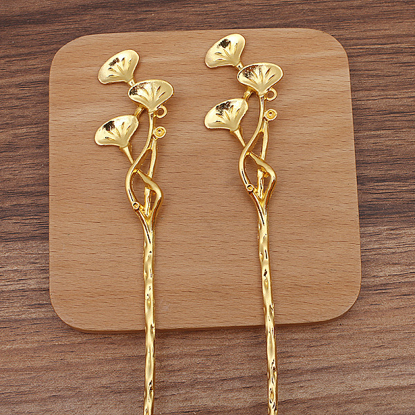 PandaHall Lotus Alloy Hair Sticks Findings, Round Bead & Enamel Settings, Golden, 169x28mm, Fit for 1mm & 2mm Beads Alloy
PandaHall Lotus Alloy Hair Sticks Findings, Round Bead & Enamel Settings, Golden, 169x28mm, Fit for 1mm & 2mm Beads Alloy