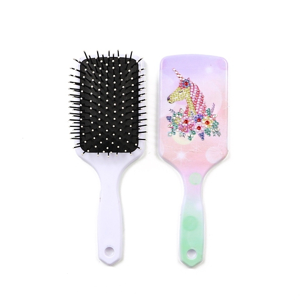PandaHall DIY Paddle Hair Brush Diamond Painting Kits, Including Resin Rhinestones Bag, Diamond Sticky Pen, Tray Plate and Glue Clay...
PandaHall DIY Paddle Hair Brush Diamond Painting Kits, Including Resin Rhinestones Bag, Diamond Sticky Pen, Tray Plate and Glue Clay...