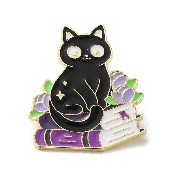 PandaHall Enamel Pins, Golden Alloy Brooches for Backpack Clothes, Cat, Black, 33x28x1.5mm Alloy+Enamel Cat Shape Black
PandaHall Enamel Pins, Golden Alloy Brooches for Backpack Clothes, Cat, Black, 33x28x1.5mm Alloy+Enamel Cat Shape Black