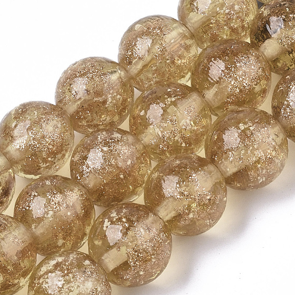 PandaHall Handmade Gold Sand Lampwork Beads Strands, Luminous, Round, Goldenrod, 11.5~12.5x11~12mm, Hole: 1mm, about 45pcs/Strand, 19.69...
PandaHall Handmade Gold Sand Lampwork Beads Strands, Luminous, Round, Goldenrod, 11.5~12.5x11~12mm, Hole: 1mm, about 45pcs/Strand, 19.69...