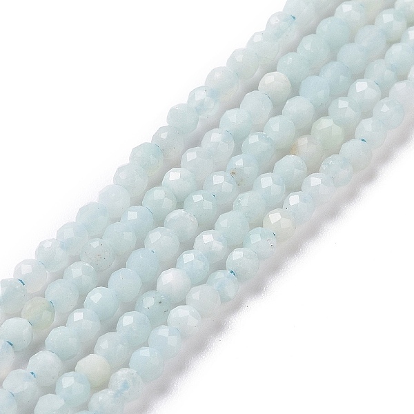 PandaHall Natural Amazonite Bead Strands, Faceted Round, 2mm, Hole: 0.8mm, about 190pcs/strand, 16 inch Amazonite Round
PandaHall Natural Amazonite Bead Strands, Faceted Round, 2mm, Hole: 0.8mm, about 190pcs/strand, 16 inch Amazonite Round