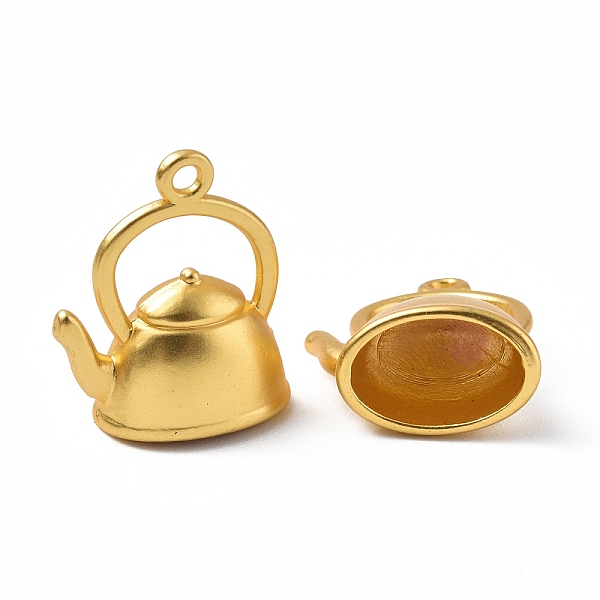 PandaHall Rack Plating Alloy Pendants, Cadmium Free & Lead Free & Nickle Free, Teapot Charms, Matte Gold Color, 21x16.5x9.5mm, Hole: 1.7mm...
PandaHall Rack Plating Alloy Pendants, Cadmium Free & Lead Free & Nickle Free, Teapot Charms, Matte Gold Color, 21x16.5x9.5mm, Hole: 1.7mm...
