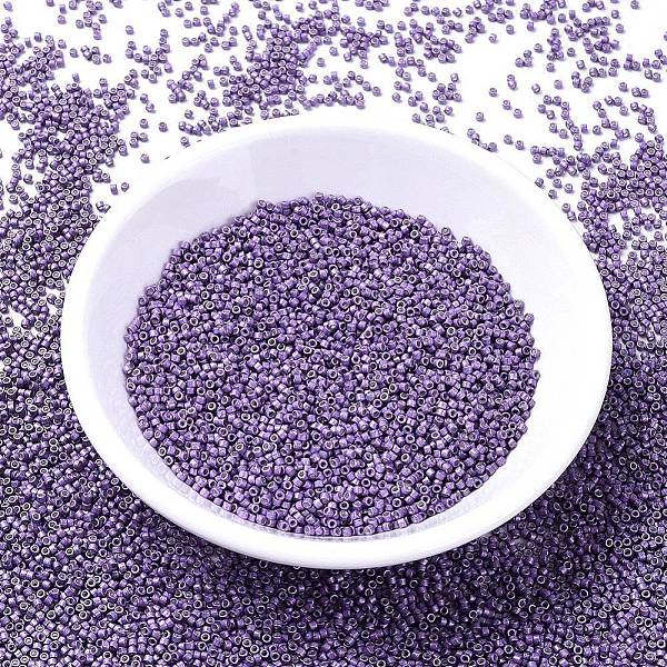 PandaHall MIYUKI Delica Beads, Cylinder, Japanese Seed Beads, 11/0, (DB1185) Galvanized Semi-Frosted Eggplant, 1.3x1.6mm, Hole: 0.8mm, about..., Purple
PandaHall MIYUKI Delica Beads, Cylinder, Japanese Seed Beads, 11/0, (DB1185) Galvanized Semi-Frosted Eggplant, 1.3x1.6mm, Hole: 0.8mm, about..., Purple
