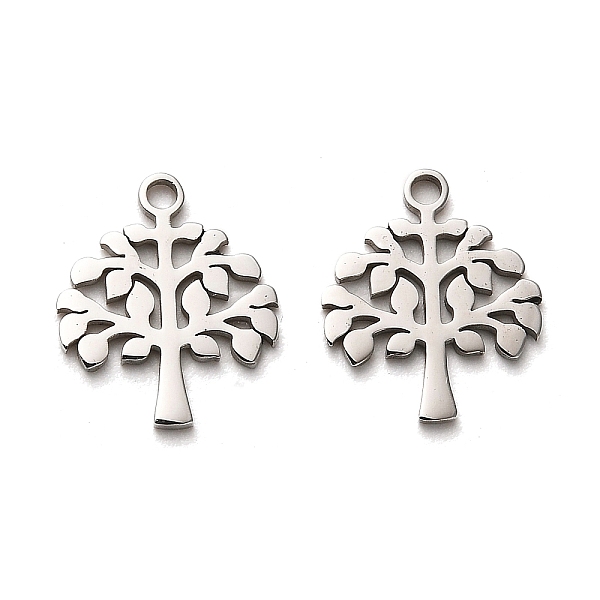 PandaHall 316 Surgical Stainless Steel Pendants, Laser Cut, Stainless Steel Color, Tree of Life, 15x12.5x1mm, Hole: 1.6mm 316 Surgical...
PandaHall 316 Surgical Stainless Steel Pendants, Laser Cut, Stainless Steel Color, Tree of Life, 15x12.5x1mm, Hole: 1.6mm 316 Surgical...