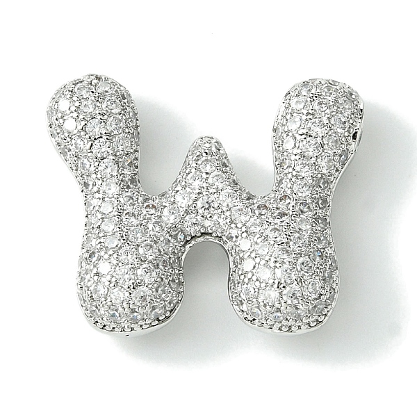 PandaHall Rack Plating Brass Cubic Zirconia Pendants, Cadmium Free & Lead Free, Long-Lasting Plated, Alphabet, Letter W, 21.5x25.5x7.5mm..., Clear
PandaHall Rack Plating Brass Cubic Zirconia Pendants, Cadmium Free & Lead Free, Long-Lasting Plated, Alphabet, Letter W, 21.5x25.5x7.5mm..., Clear