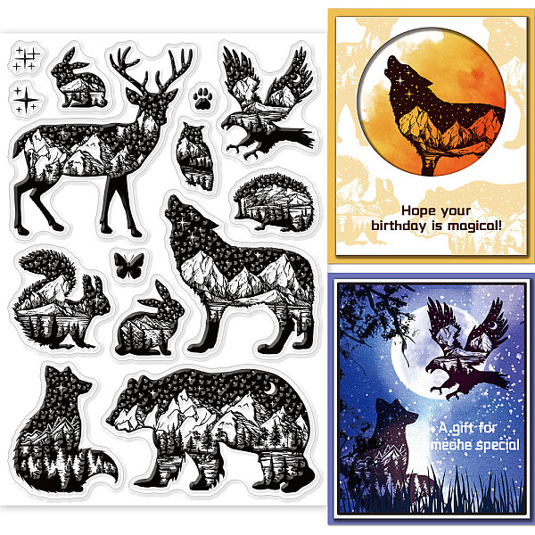 PandaHall PVC Plastic Stamps, for DIY Scrapbooking, Photo Album Decorative, Cards Making, Stamp Sheets, Animal Pattern, 160x110x3mm Plastic...
PandaHall PVC Plastic Stamps, for DIY Scrapbooking, Photo Album Decorative, Cards Making, Stamp Sheets, Animal Pattern, 160x110x3mm Plastic...