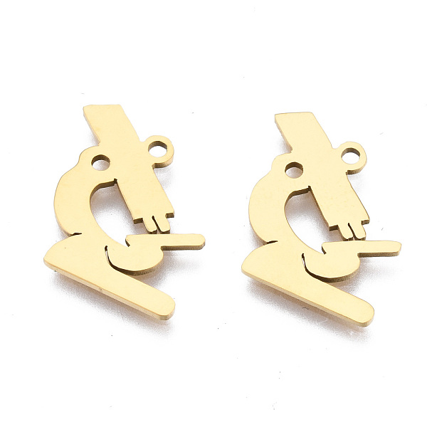 PandaHall Ion Plating(IP) 201 Stainless Steel Pendants, Laser Cut, Microscope, Golden, 15.5x15.5x1mm, Hole: 1.4mm 201 Stainless Steel Others
PandaHall Ion Plating(IP) 201 Stainless Steel Pendants, Laser Cut, Microscope, Golden, 15.5x15.5x1mm, Hole: 1.4mm 201 Stainless Steel Others