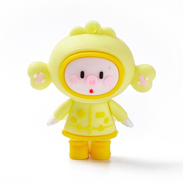 PandaHall PVC Plastic Cartoon Pendants, for DIY Keychain Making, Pig Pattern, 48x44x28mm, Hole: 2mm PVC Pig
PandaHall PVC Plastic Cartoon Pendants, for DIY Keychain Making, Pig Pattern, 48x44x28mm, Hole: 2mm PVC Pig