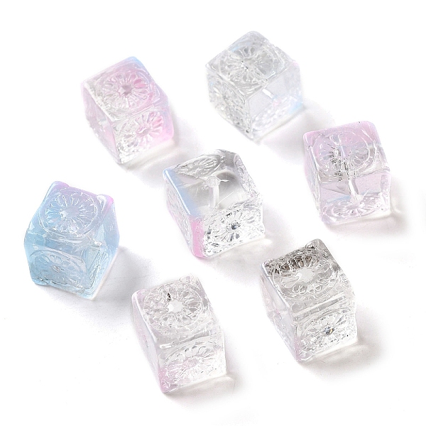 PandaHall Transparent Glass Beads, Cube, Colorful, 10x11x11mm, Hole: 1.5mm Glass Cube
PandaHall Transparent Glass Beads, Cube, Colorful, 10x11x11mm, Hole: 1.5mm Glass Cube