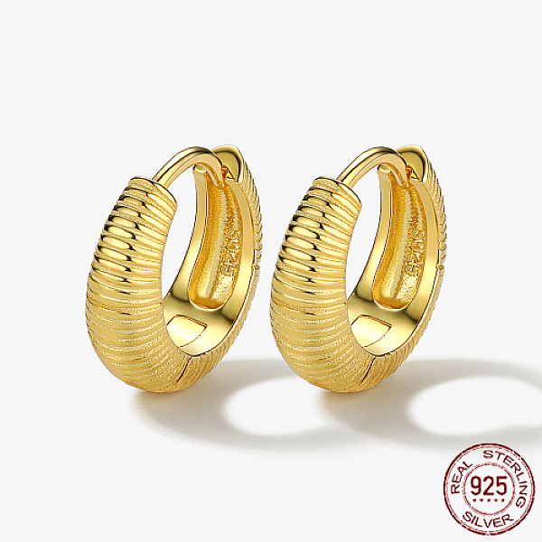 PandaHall 925 Sterling Silver Hoop Earrings, Ring, with 925 Stamp, Real 18K Gold Plated, 13mm Sterling Silver Ring
PandaHall 925 Sterling Silver Hoop Earrings, Ring, with 925 Stamp, Real 18K Gold Plated, 13mm Sterling Silver Ring
