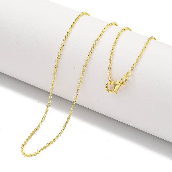 PandaHall Brass Cable Chain Necklaces for Women, Real 18K Gold Plated, 17.56 inch(446mm) Brass
PandaHall Brass Cable Chain Necklaces for Women, Real 18K Gold Plated, 17.56 inch(446mm) Brass