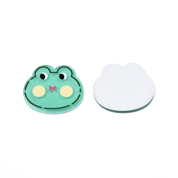 PandaHall Printed Acrylic Cabochons, Frog, Turquoise, 18x20.5x2mm Acrylic Frog Green
PandaHall Printed Acrylic Cabochons, Frog, Turquoise, 18x20.5x2mm Acrylic Frog Green