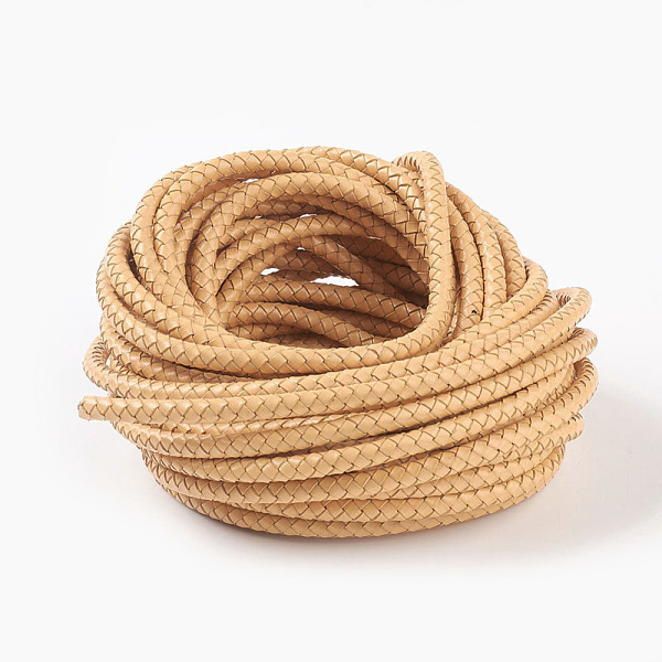 PandaHall Braided Leather Cord, Leather Jewelry Cord, Jewelry DIY Making Material, Dyed, Round, Moccasin, 6mm, about 10.93 yards(10m)/bundle..., Orange
PandaHall Braided Leather Cord, Leather Jewelry Cord, Jewelry DIY Making Material, Dyed, Round, Moccasin, 6mm, about 10.93 yards(10m)/bundle..., Orange
