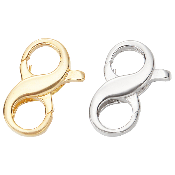 PandaHall SUNNYCLUE 1 Box 2Pcs 925 Sterling Silver Lobster Clasp Double Lobster Clasps Infinity Clasp Number 8 Bracelet Extender Necklace...
PandaHall SUNNYCLUE 1 Box 2Pcs 925 Sterling Silver Lobster Clasp Double Lobster Clasps Infinity Clasp Number 8 Bracelet Extender Necklace...