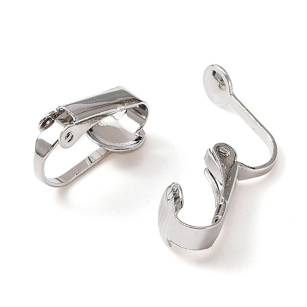 PandaHall 304 Stainless Steel Clip-on Earring Findings, Stainless Steel Color, 16x7.5x10mm 304 Stainless Steel
PandaHall 304 Stainless Steel Clip-on Earring Findings, Stainless Steel Color, 16x7.5x10mm 304 Stainless Steel