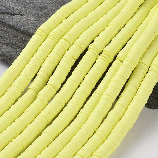 PandaHall Flat Round Handmade Polymer Clay Beads, Disc Heishi Beads for Hawaiian Earring Bracelet Necklace Jewelry Making, Champagne Yellow...
PandaHall Flat Round Handmade Polymer Clay Beads, Disc Heishi Beads for Hawaiian Earring Bracelet Necklace Jewelry Making, Champagne Yellow...