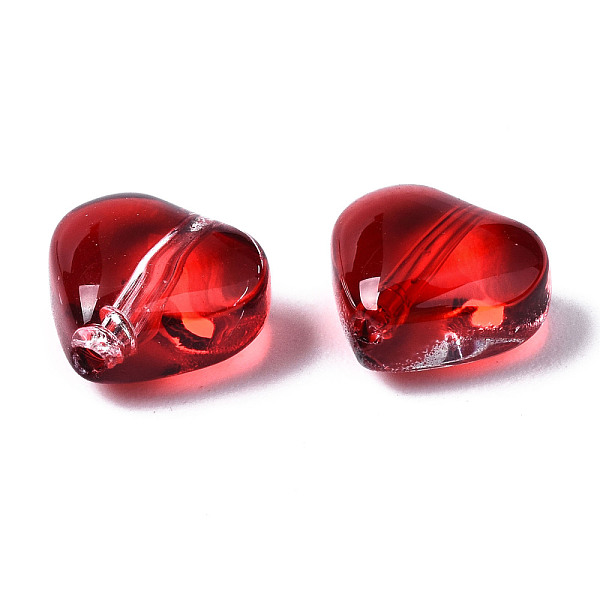 PandaHall Transparent Spray Painted Glass Beads, Heart, Red, 7.5x8x4.5mm, Hole: 0.9mm Glass Heart Red
PandaHall Transparent Spray Painted Glass Beads, Heart, Red, 7.5x8x4.5mm, Hole: 0.9mm Glass Heart Red