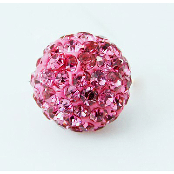 PandaHall Polymer Clay Rhinestone Beads, Pave Disco Ball Beads, Grade A, Rose, PP9(1.5.~1.6mm), 6mm, Hole: 1.2mm Polymer Clay+Glass..., Pink
PandaHall Polymer Clay Rhinestone Beads, Pave Disco Ball Beads, Grade A, Rose, PP9(1.5.~1.6mm), 6mm, Hole: 1.2mm Polymer Clay+Glass..., Pink