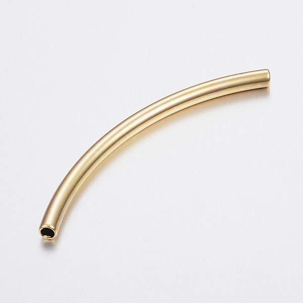 PandaHall 304 Stainless Steel Tube Beads, Golden, 50x3mm, Hole: 2mm 304 Stainless Steel Tube
PandaHall 304 Stainless Steel Tube Beads, Golden, 50x3mm, Hole: 2mm 304 Stainless Steel Tube
