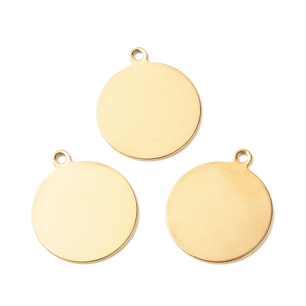 PandaHall Ion Plating(IP) 201 Stainless Steel Pendants,Flat Round, Golden, 29x25x1mm, Hole: 2.5mm 201 Stainless Steel Flat Round
PandaHall Ion Plating(IP) 201 Stainless Steel Pendants,Flat Round, Golden, 29x25x1mm, Hole: 2.5mm 201 Stainless Steel Flat Round