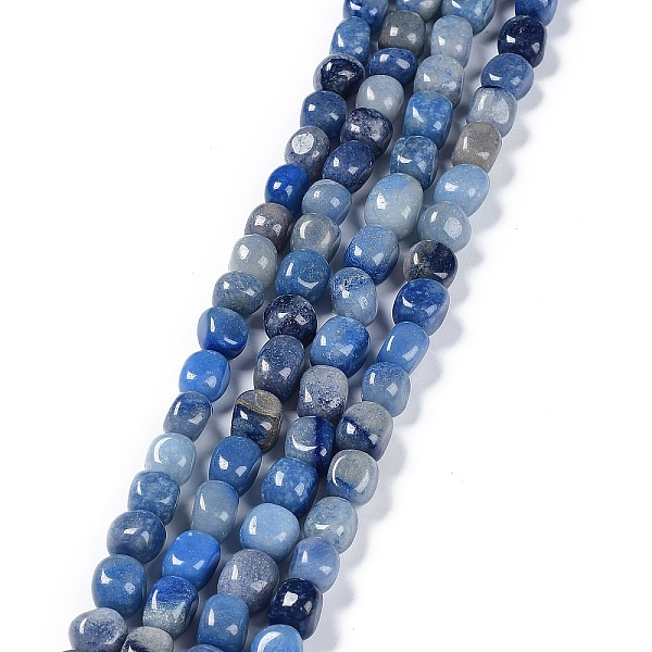PandaHall Natural Blue Aventurine Beads Strands, Nuggets Tumbled Stone, 6.5~15x7~14x7~14mm, Hole: 1~1.4mm, about 32~33pcs/strand, 15.16~...
PandaHall Natural Blue Aventurine Beads Strands, Nuggets Tumbled Stone, 6.5~15x7~14x7~14mm, Hole: 1~1.4mm, about 32~33pcs/strand, 15.16~...