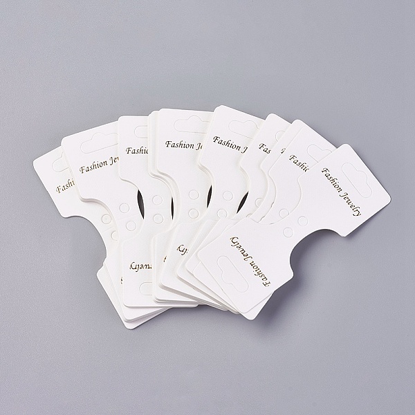 PandaHall Paper Display Card, Used For Necklace, White, 10.2x3.8x0.05cm Paper Rectangle White
PandaHall Paper Display Card, Used For Necklace, White, 10.2x3.8x0.05cm Paper Rectangle White