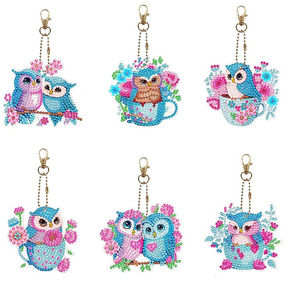 PandaHall DIY Diamond Painting Keychain Kits, Including Acrylic Board, Keychain Clasp, Bead Chain, Resin Rhinestones Bag, Diamond Sticky Pen...
PandaHall DIY Diamond Painting Keychain Kits, Including Acrylic Board, Keychain Clasp, Bead Chain, Resin Rhinestones Bag, Diamond Sticky Pen...