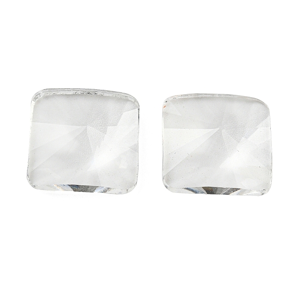PandaHall Transparent K5 Glass Cabochons, Faceted, Square, Clear, 14x14x5.5mm Glass Square Clear
PandaHall Transparent K5 Glass Cabochons, Faceted, Square, Clear, 14x14x5.5mm Glass Square Clear