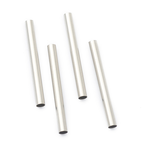 PandaHall 304 Stainless Steel Tube Beads, Stainless Steel Color, 25x2.5mm, Hole: 2mm 304 Stainless Steel Tube
PandaHall 304 Stainless Steel Tube Beads, Stainless Steel Color, 25x2.5mm, Hole: 2mm 304 Stainless Steel Tube