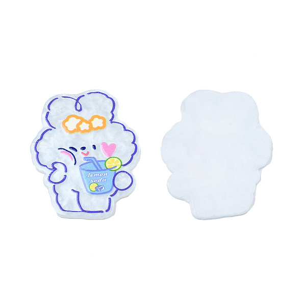 PandaHall Printed Acrylic Cabochons, Rabbit, Light Sky Blue, 43x33x2mm Acrylic Rabbit
PandaHall Printed Acrylic Cabochons, Rabbit, Light Sky Blue, 43x33x2mm Acrylic Rabbit