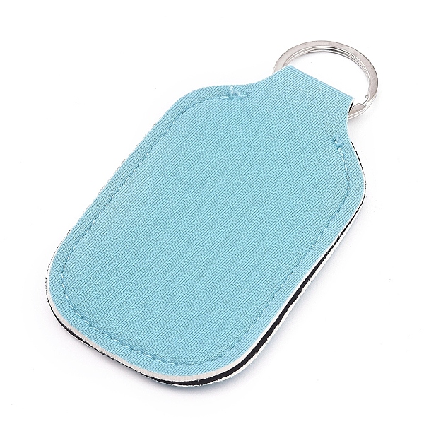 PandaHall Hand Sanitizer Keychain Holder, for Shampoo Lotion Soap Perfume and Liquids Travel Containers, Sky Blue, 121x61x5mm Iron Rectangle...
PandaHall Hand Sanitizer Keychain Holder, for Shampoo Lotion Soap Perfume and Liquids Travel Containers, Sky Blue, 121x61x5mm Iron Rectangle...