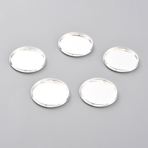 PandaHall 304 Stainless Steel Cabochon Settings, Plain Edge Bezel Cups, Flat Round, Silver, 20x2mm, Tray: 18mm 304 Stainless Steel Flat...
PandaHall 304 Stainless Steel Cabochon Settings, Plain Edge Bezel Cups, Flat Round, Silver, 20x2mm, Tray: 18mm 304 Stainless Steel Flat...