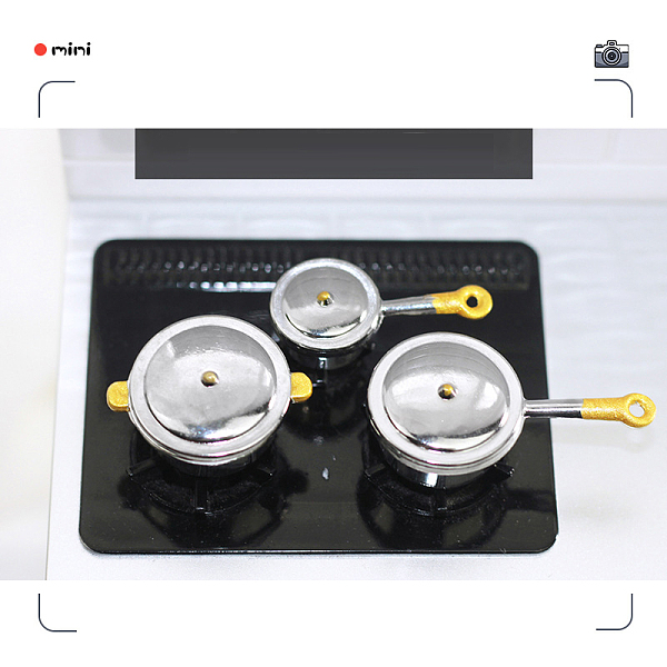 PandaHall Mini Alloy Stovepots, Miniature Ornaments, Micro Landscape Dollhouse Accessories, Pretending Prop Decorations, Platinum..., Gold
PandaHall Mini Alloy Stovepots, Miniature Ornaments, Micro Landscape Dollhouse Accessories, Pretending Prop Decorations, Platinum..., Gold