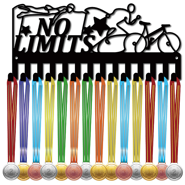 PandaHall CREATCABIN Medal Holder Medal Hangers Display Rack Sports Hanging Athlete Awards Iron Small Metal Wall Mount Decor with 14 Hooks..., Black
PandaHall CREATCABIN Medal Holder Medal Hangers Display Rack Sports Hanging Athlete Awards Iron Small Metal Wall Mount Decor with 14 Hooks..., Black