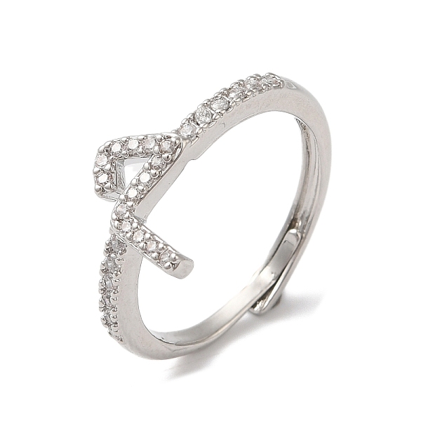 PandaHall Rack Plating Brass Cubic Zirconia Arabic Letters Adjustable Rings for Women, Cadmium Free & Lead Free, Long-Lasting Plated..., Clear
PandaHall Rack Plating Brass Cubic Zirconia Arabic Letters Adjustable Rings for Women, Cadmium Free & Lead Free, Long-Lasting Plated..., Clear